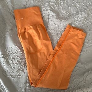 NVGTN Bright Orange High-Waist Leggings